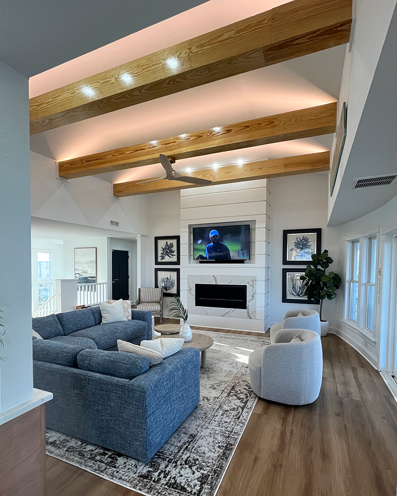 Beach House refresh by DomaStyle Design